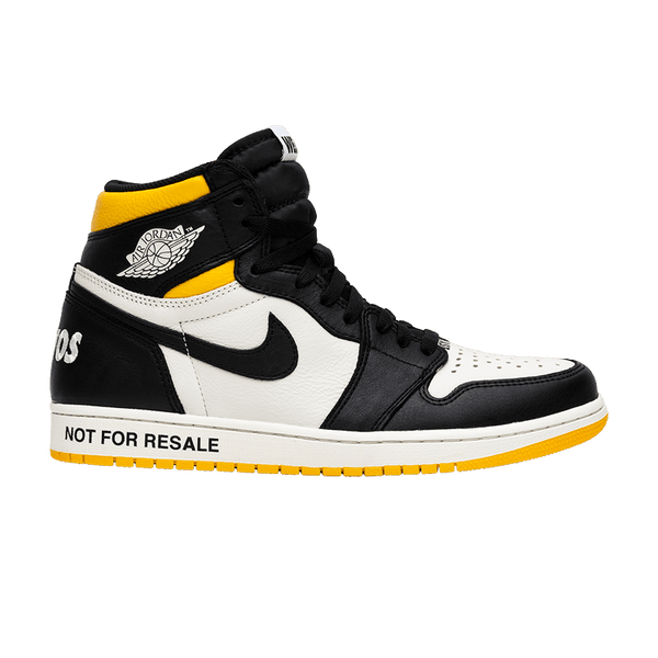 Air Jordan 1 Retro High 'Not for Resale Varsity Maize'