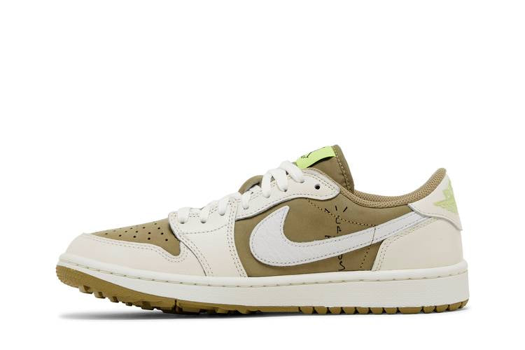 Travis Scott Jordan 1 Low Golf 'Neutral Olive'