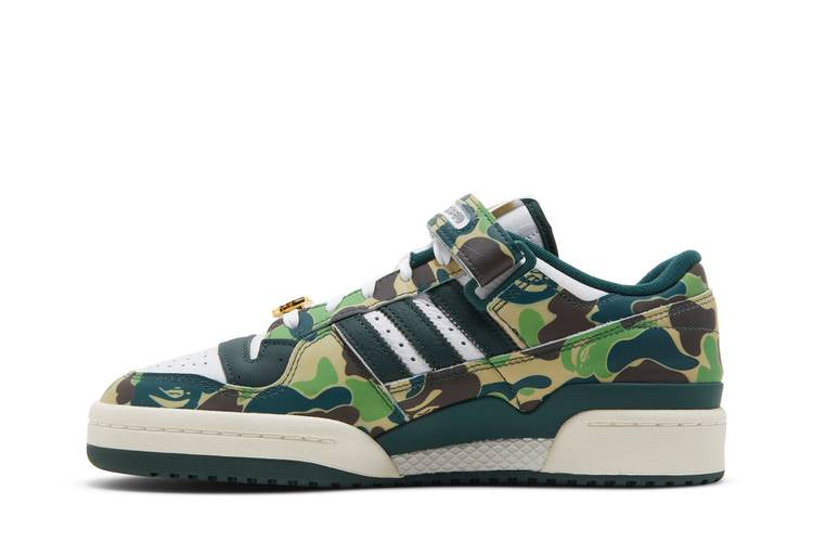 Adidas x Bape Forum Low 84 - Green / White