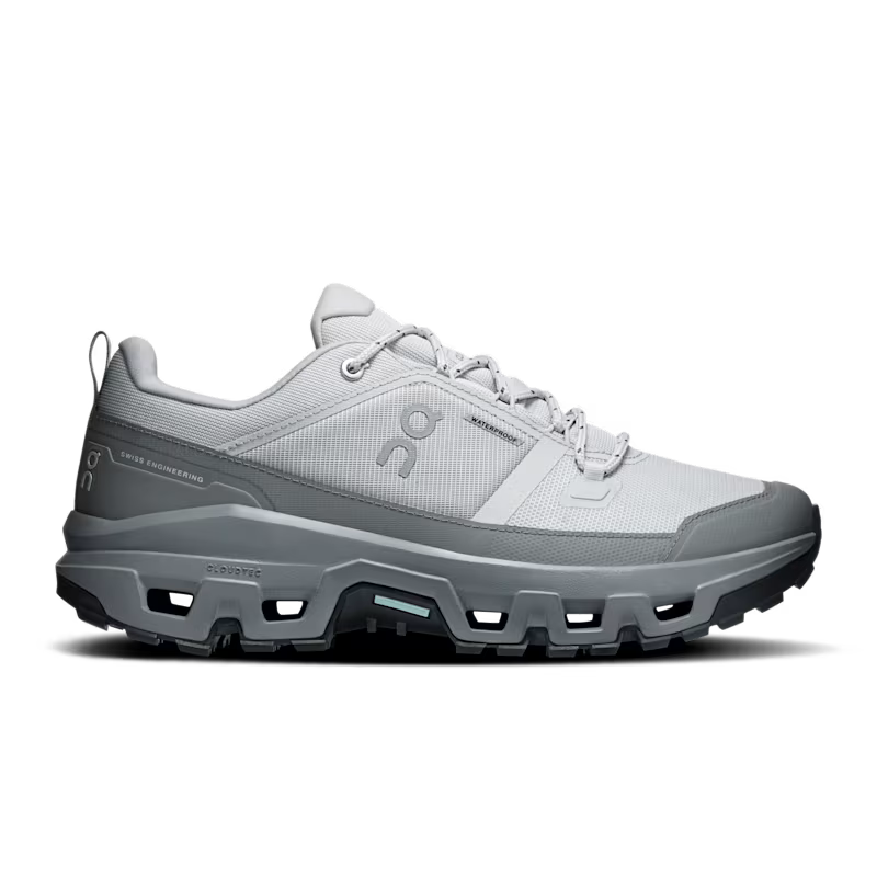 On Running Cloudrock Low Waterproof 'Glacier Rock'