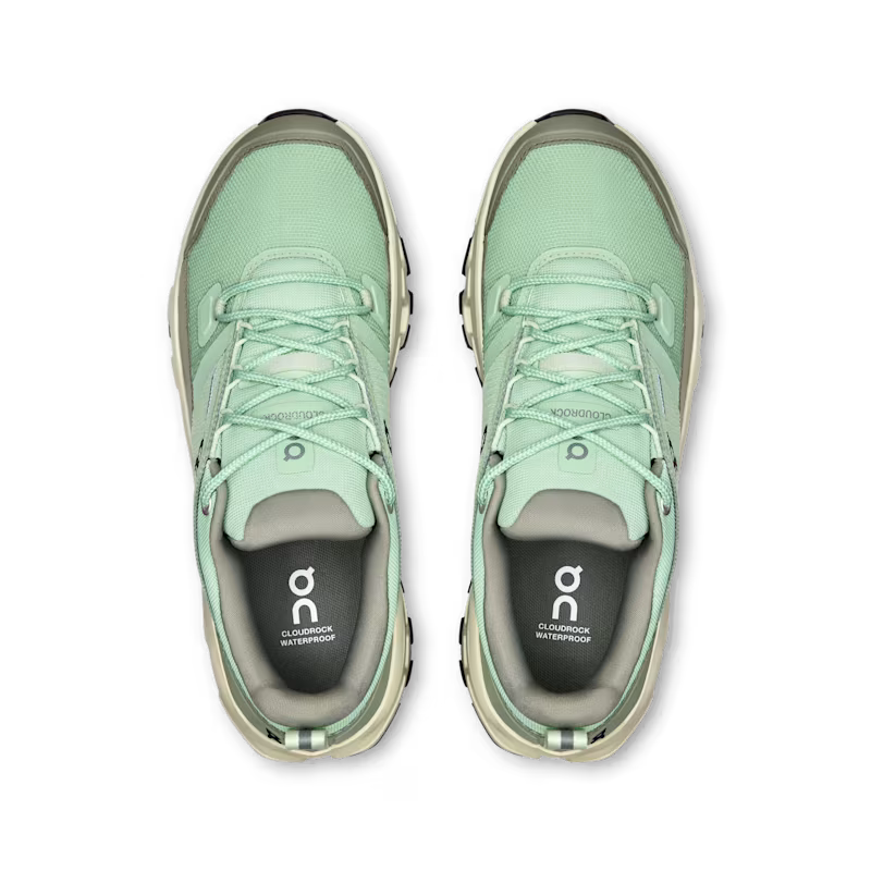 On Running Cloudrock Low Waterproof 'Mineral Aloe'