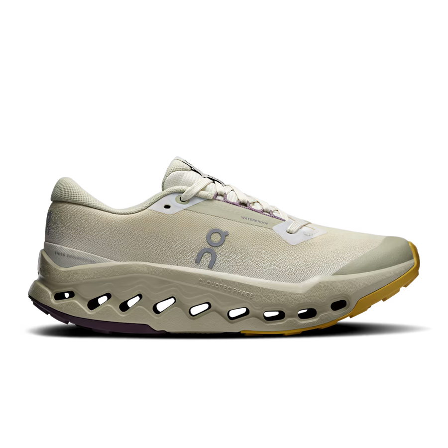 On Running Cloudsurfer Trail 2 Waterproof 'Ghost Chalk' (Womens)