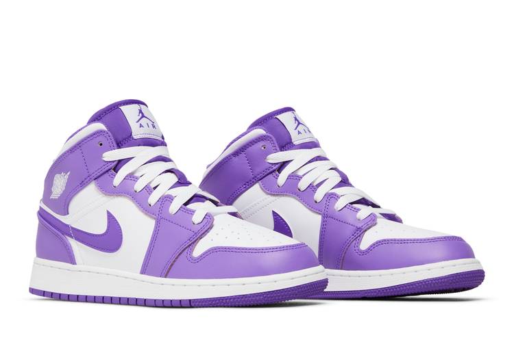 Jordan 1 Mid 'Purple Venom' (GS)