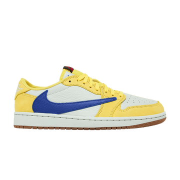Air Jordan 1 Retro Low OG SP 'Canary' x Travis Scott