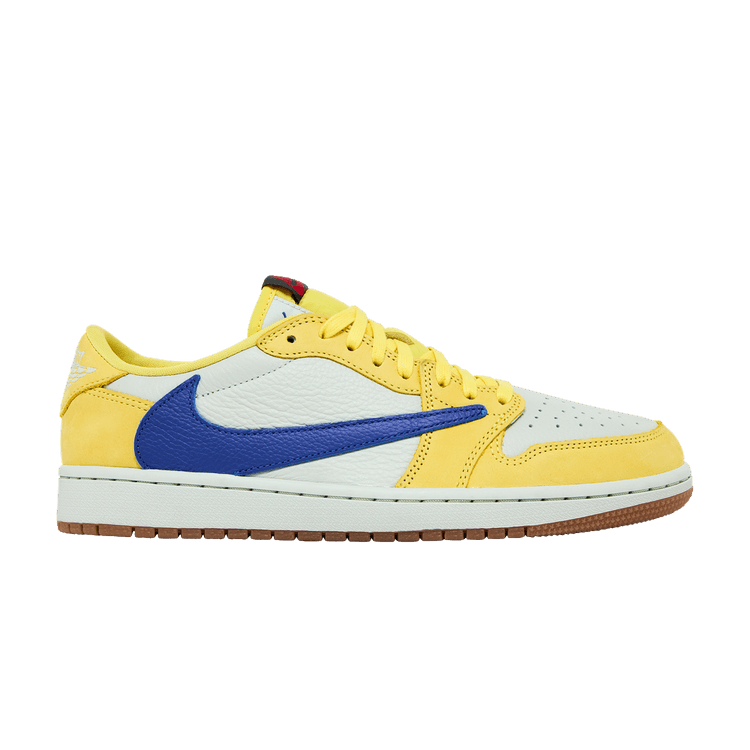 Air Jordan 1 Retro Low OG SP 'Canary' x Travis Scott