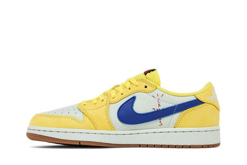 Air Jordan 1 Retro Low OG SP 'Canary' x Travis Scott