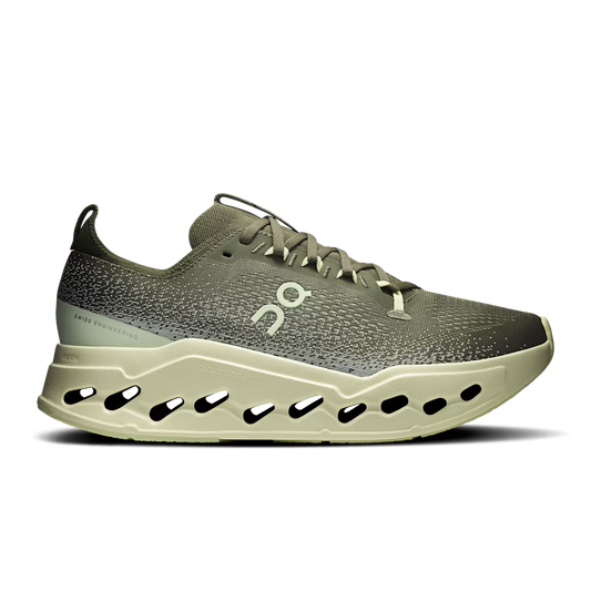 On Running Cloudsurfer Max Wide 'Olive Seedling'