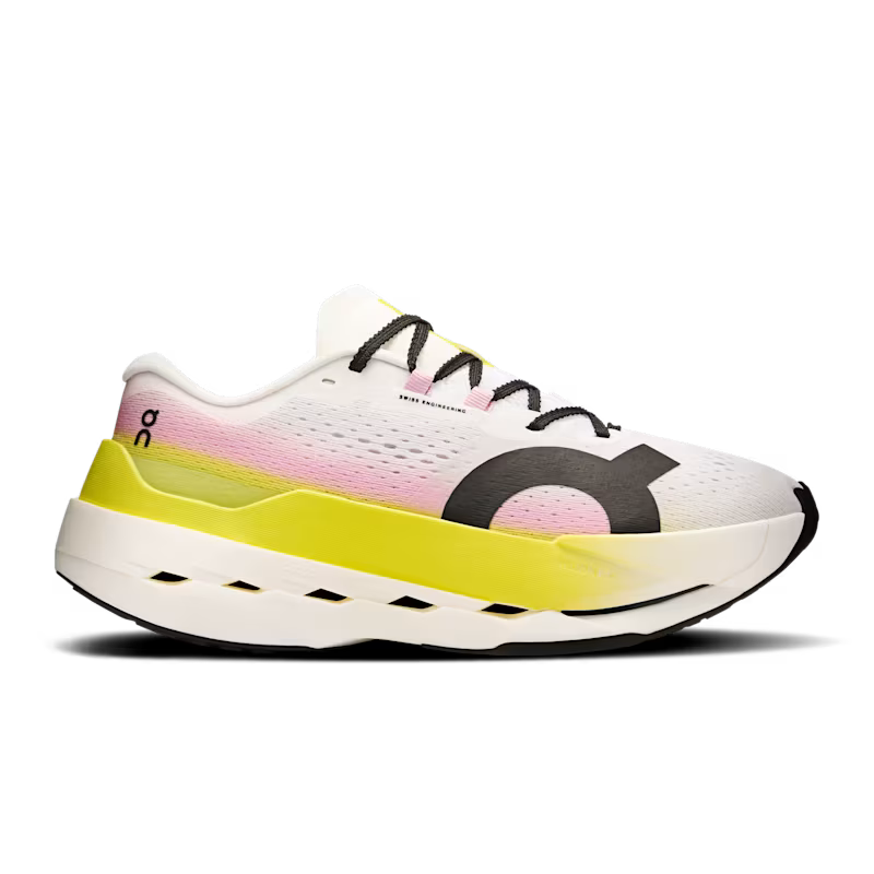 On Running Cloudboom Max 'Lime | Raspberry'