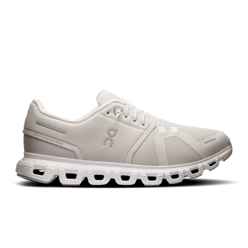 On Running Cloud 6 Wide 'Pearl White'