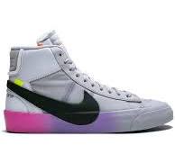 Blazer Mid Off-White Wolf Grey Serena Queen