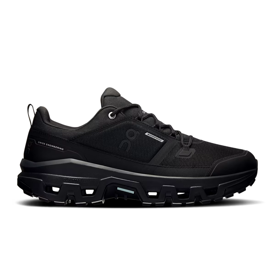 On Running Cloudrock Low Waterproof 'Black'