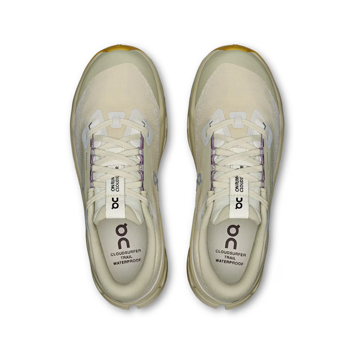 On Running Cloudsurfer Trail 2 Waterproof 'Ghost Chalk' (Womens)