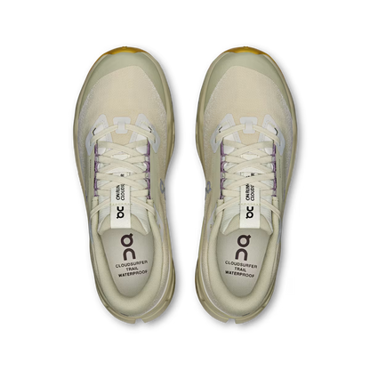 On Running Cloudsurfer Trail 2 Waterproof 'Ghost Chalk' (Womens)