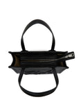 KarlLagerfeld Kskuare Grainy Medium Tote Bag Black