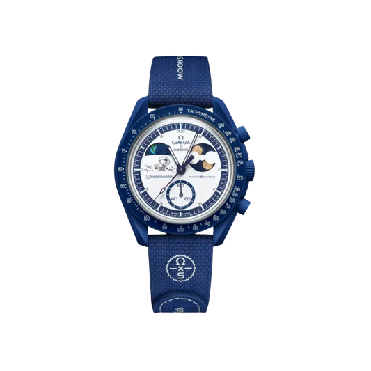 SWATCH X OMEGA Bioceramic Moonswatch Mission To Earthphase Moonshine Snoopy Gold Popcorn