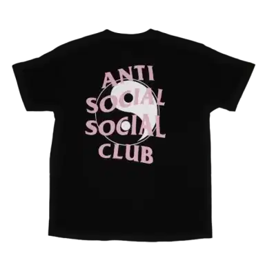 Anti Social Social Club Ying Yang Tee 'Pink'