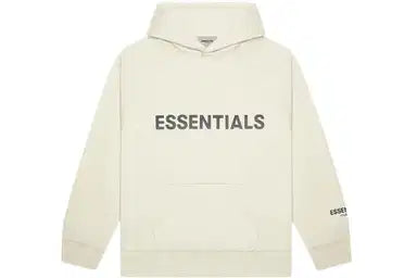 Fear Of God Essentials Pullover Hoodie SS20 Cement/Cream