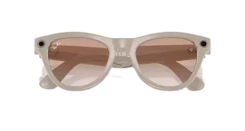 Ray Ban Meta Skyler 'Shiny Chalky Gray'