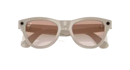 Ray Ban Meta Skyler 'Shiny Chalky Gray'