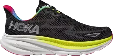 Hoka Clifton 9 'Black/ All Aboard'