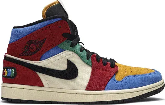 Air Jordan 1 Mid Se Fearless NA - 'Varsity Red'