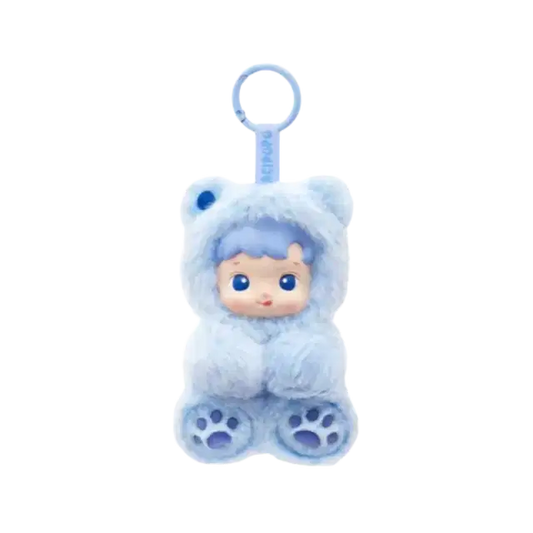 Pop Mart HACIPUPU Gummy Bear Series Vinyl Blueberry Flavor Plush Pendant