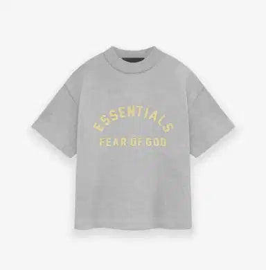 Essentials Tee SS24 - Light Heather Grey