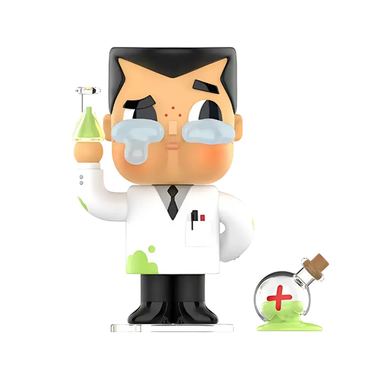 Pop Mart CRYBABY x Powerpuff Girls Series Professor Utonium Figure