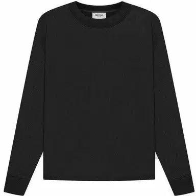 Fear Of God Essentials SS21 Long Sleeve Black Tee