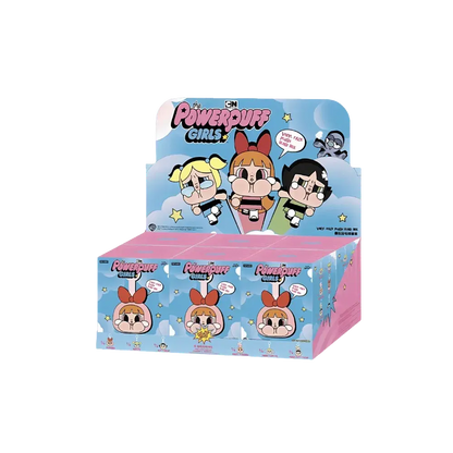 Pop Mart CryBaby x Powerpuff Girls Series Vinyl Face Plush Sealed Case (6 Blind Boxes)