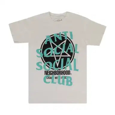 Anti Social Social Club x Neighborhood Filth Fury T-Shirt 'White'