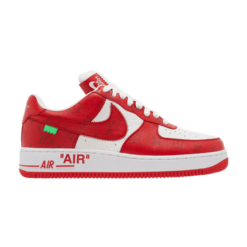 Louis Vuitton x Nike Air Force 1 By Virgil Abloh ‘Red’