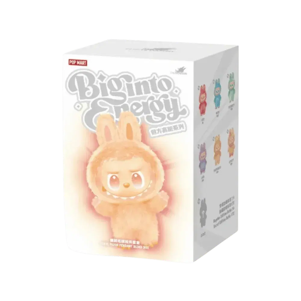 Pop Mart Labubu The Monsters Big into Energy Series Vinyl Plush Pendant Sealed Case (6 Blind Box)