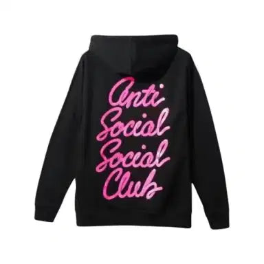 ASSC Hoodie Pink Cursive