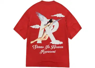 Represent Storms In Heaven T-shirt 'Burnt Red'