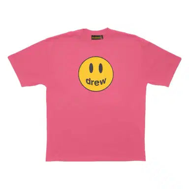 Drew Mascot Short Sleeve Tee Hot Pink