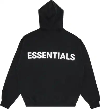 Fear of God Essentials Hoodie SS19 3M Black