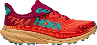 Hoka Challenger 7 'Flame/ Cherries Jubilee'