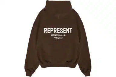 Represent Owner's Club Hoodie 'Brown'