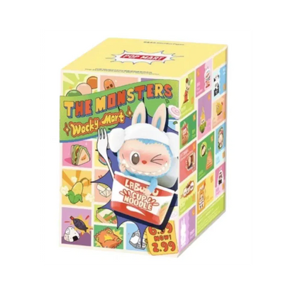 Pop Mart Labubu The Monsters Wacky Mart Series Figure Single Blind Box