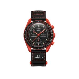 Swatch X Omega Bioceramic Moonswatch Mission On Earthg 'Lava'