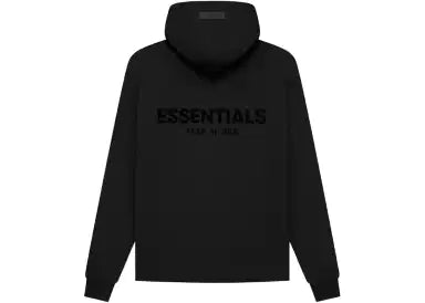 Fear of God Essentials Pull-Over Hoodie (SS21) Black/Stretch Limo