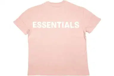 Fear of God Essentials Pink 3M Logo Boxy T-shirt Blush