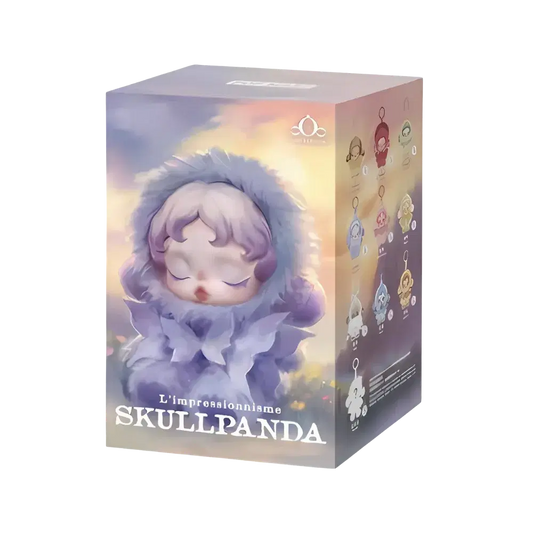 Pop Mart L'impressionnisme SKULLPANDA Series Plush Doll Single Blind Box
