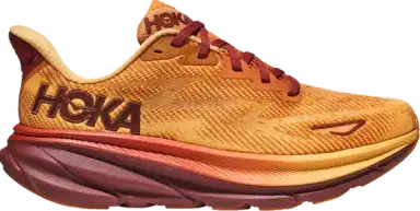 Hoka Clifton 9 'Amber Haze / Sherbet'