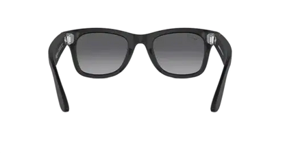 Ray Ban Meta Smart Glasses - Wayfarer Matte Black Graphite Lenses