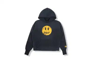 Drew House Mascot Faded Black Hoodie