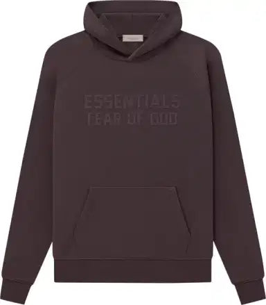 Fear of God Essentials Hoodie SS23 'Plum'