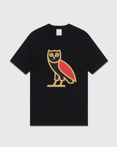 Ovo Wing Fill Tshirt Black