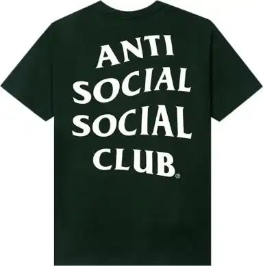 Anti Social Social Club Mind Games Tee 'Forest Green'